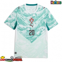 Camisa de Futebol Portugal Joao Cancelo #20 Equipamento Secundário Mundo 2026 Manga Curta